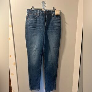 NWT! Madewell perfect vintage jeans 29T